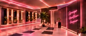 Glam studio concept from our presentation